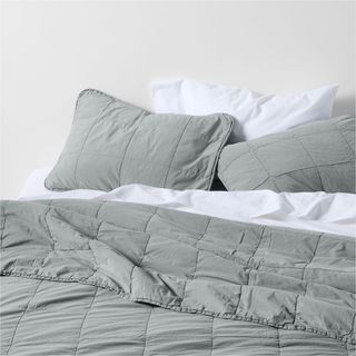 Sunwashed Organic Cotton Box Quilt