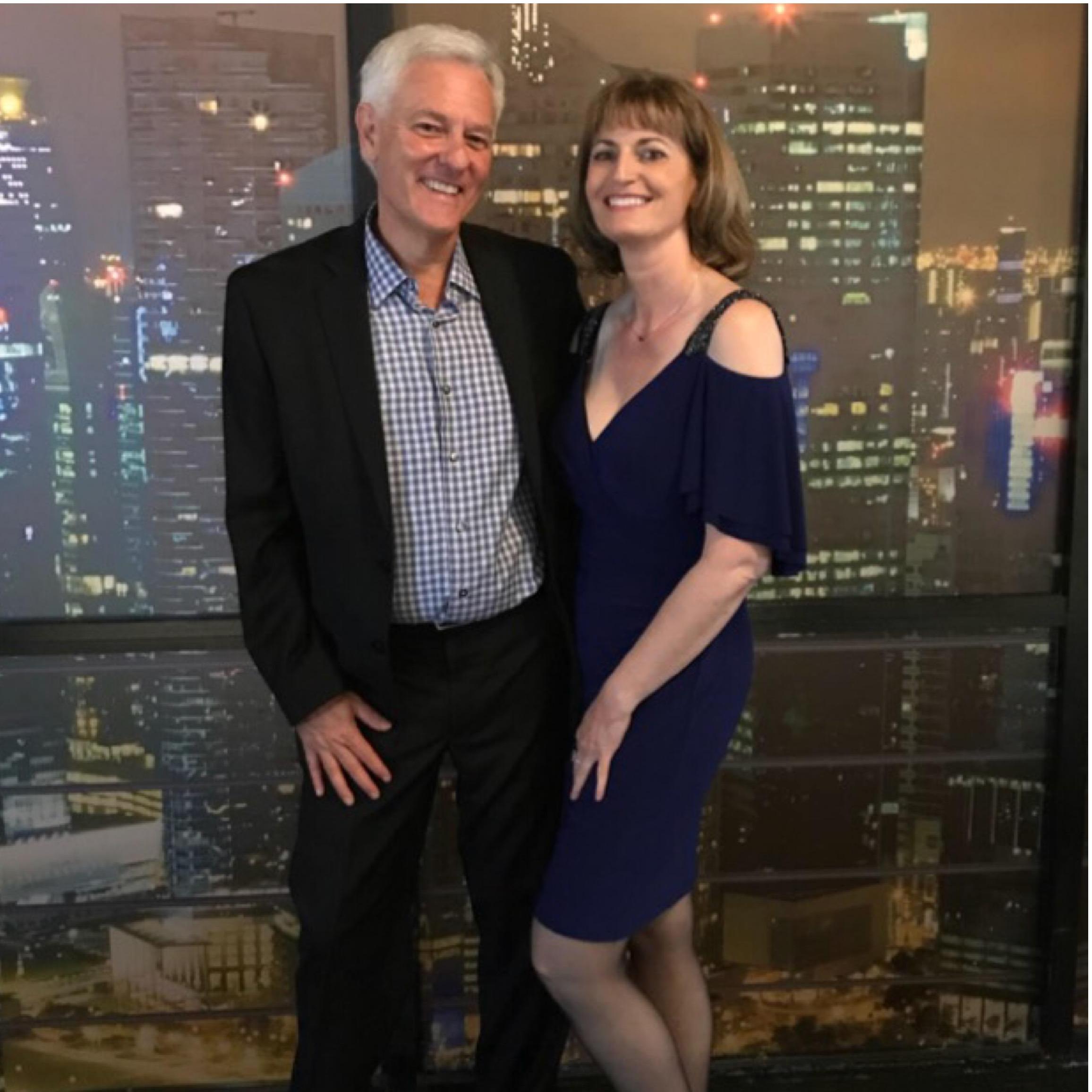 Leila's first prom ever! Accompanied Stuart as he chaperoned class of 2019 :-)