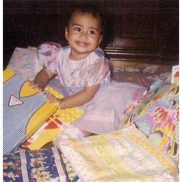 Philippines, 1993. Trixie's 1st birthday.