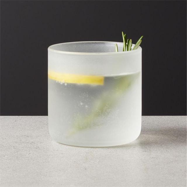 Manual Frosted Cocktail Glass