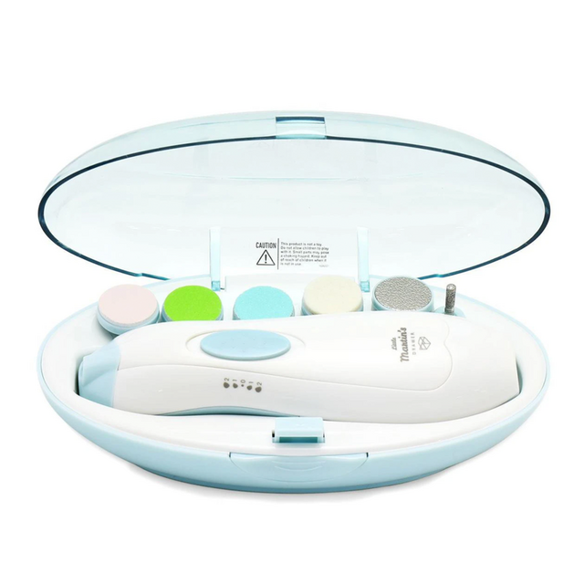 Little Martin's Baby Electric Nail Trimmer with Light (Blue/Pink)
