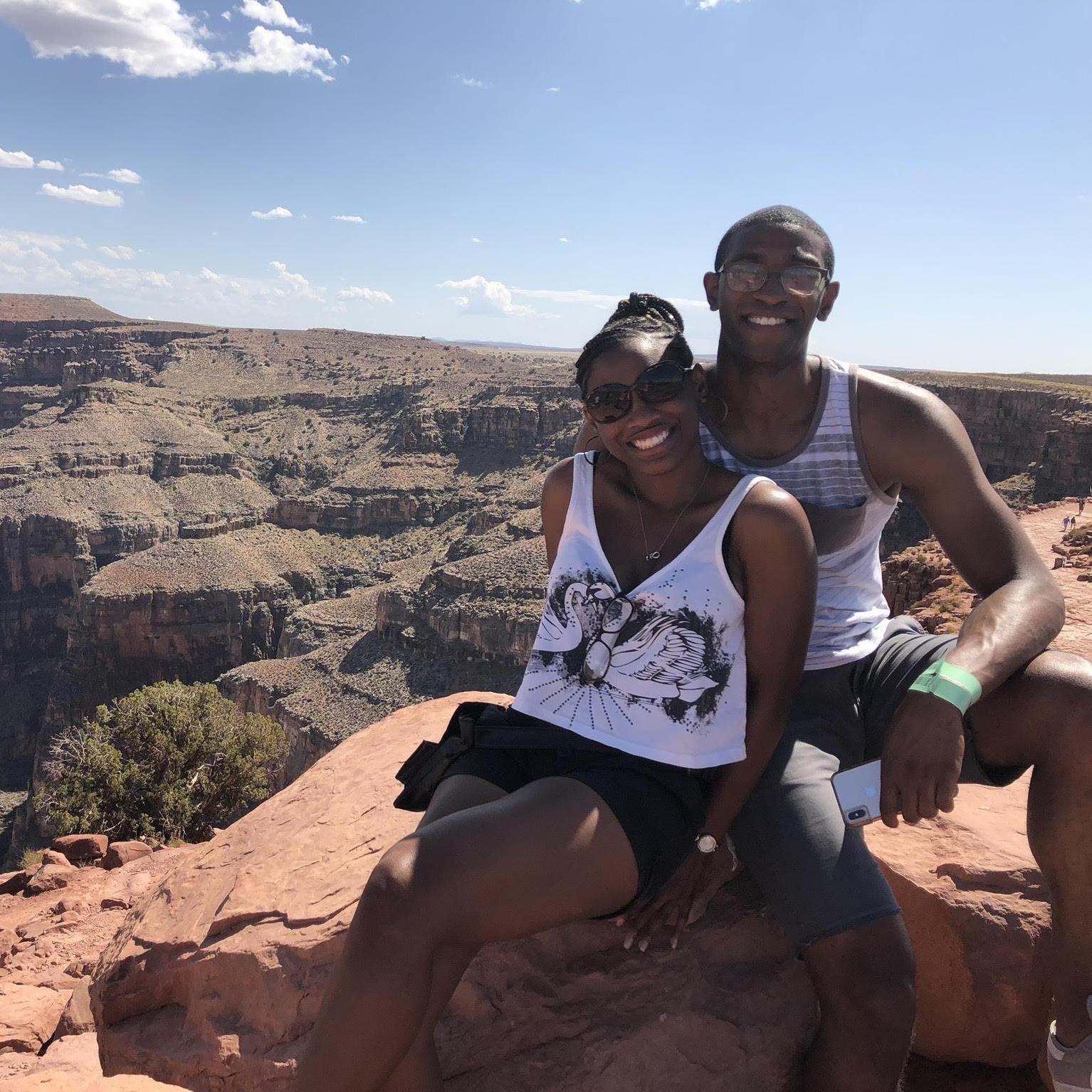 We went to Las Vegas for our first anniversary! The Grand Canyon was the best part for us!