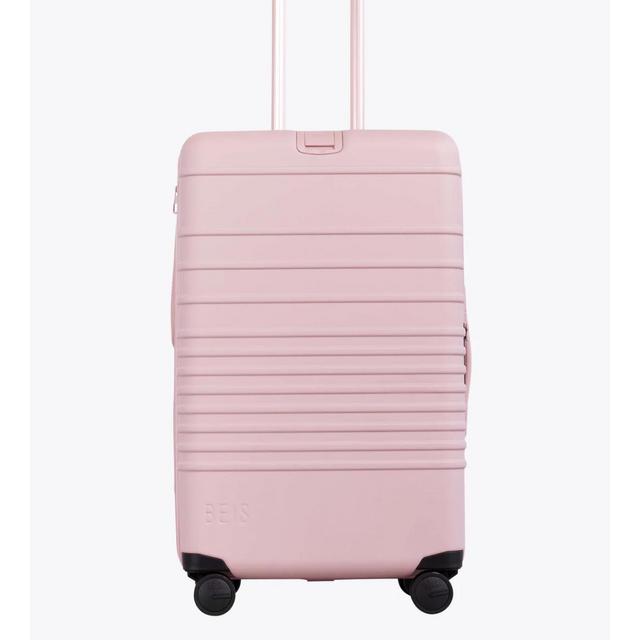 The 26" Check-In Roller in Atlas Pink