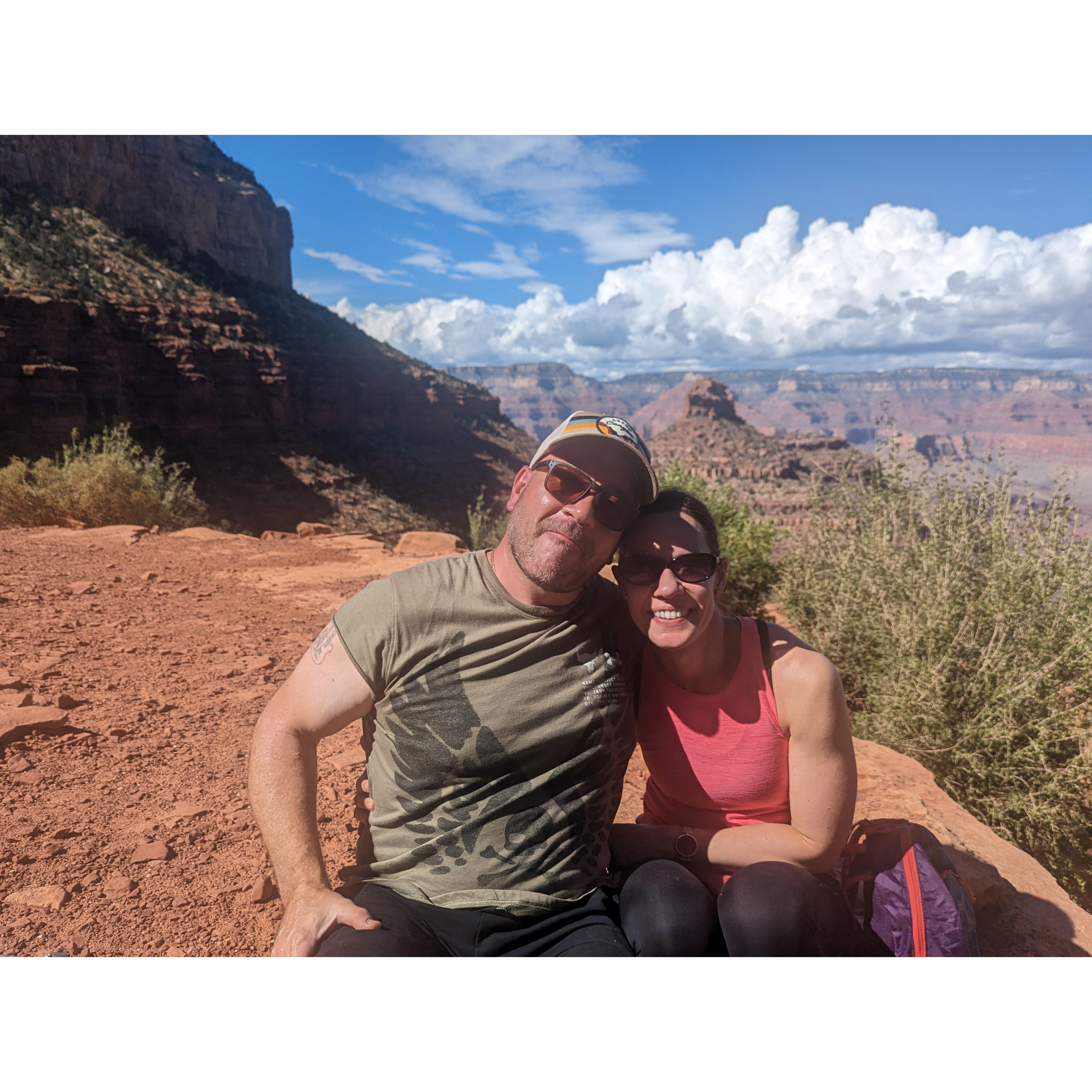 Hiking in the Grand Canyon