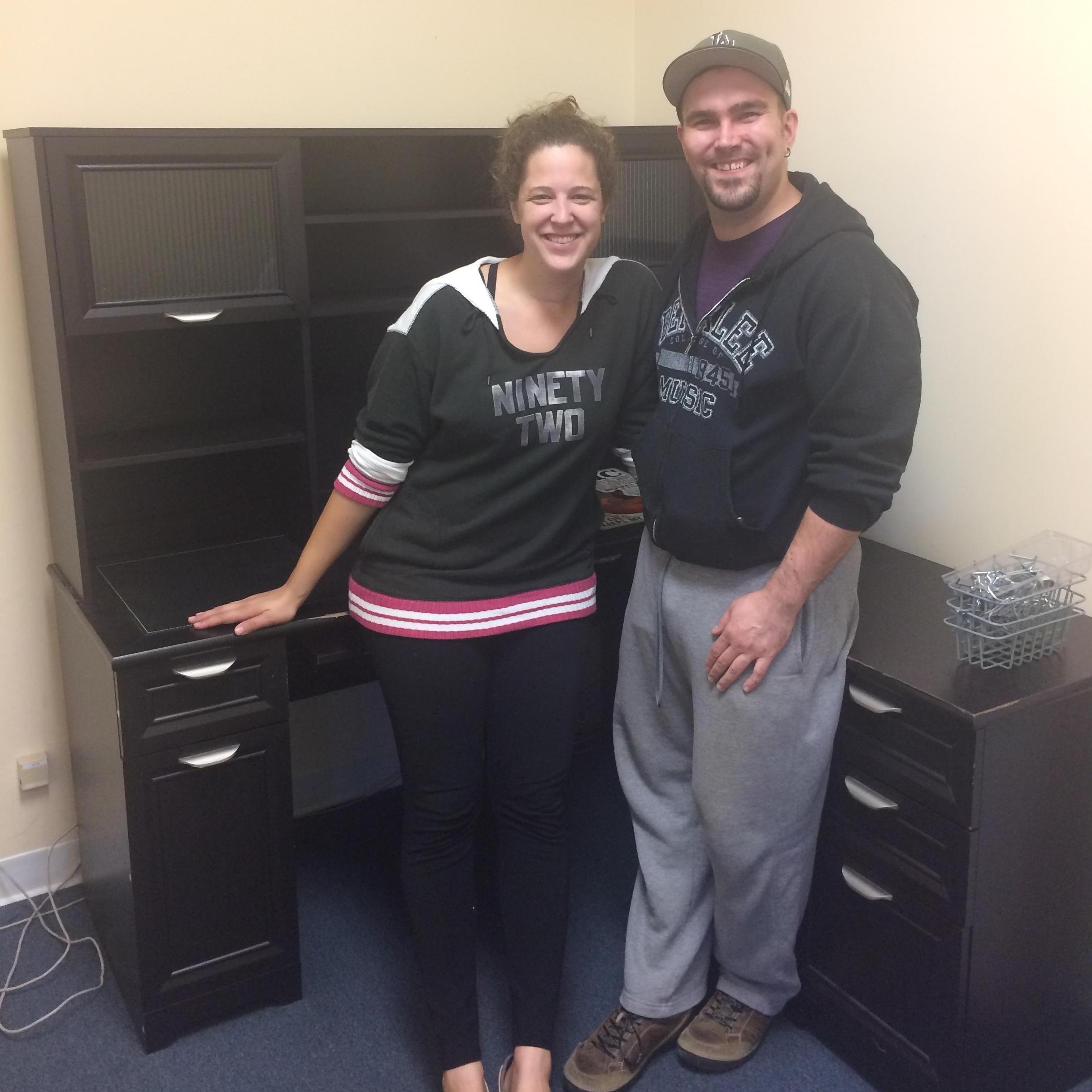 Moving into our first Music/Art studio space in Framingham, MA 2017.