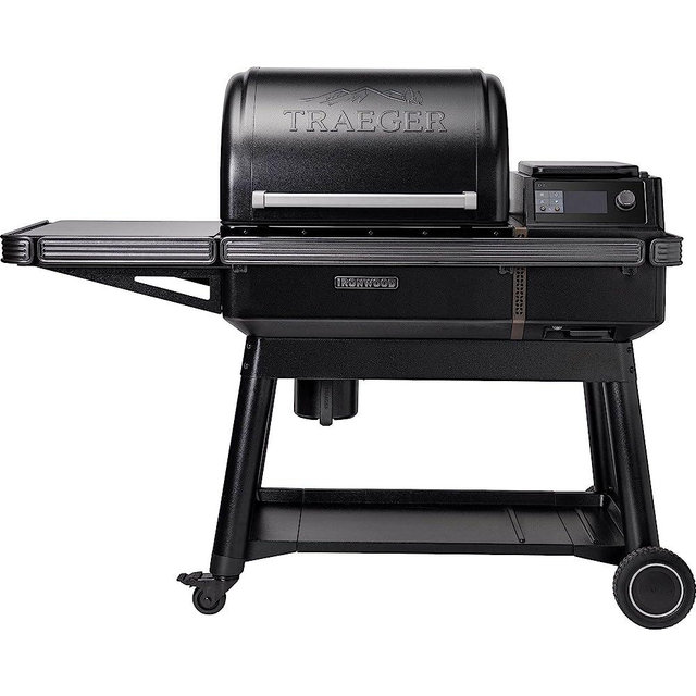 Traeger Ironwood Wood Pellet Grill and Smoker with WiFi and App Connectivity Black