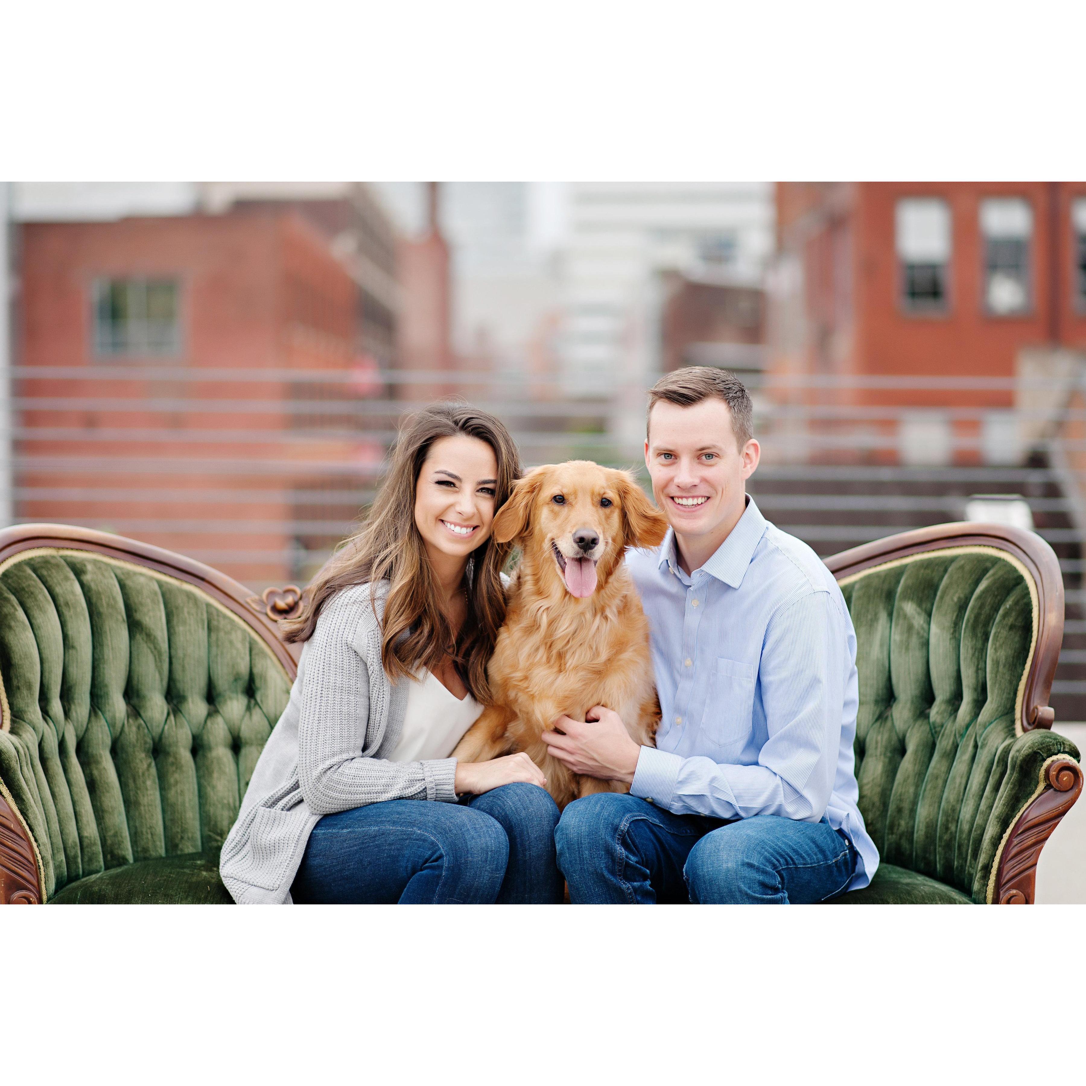 Cincinnati, OH | Engagement photos courtesy of Kortnee Kate Photography