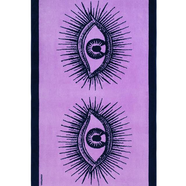 Jonathan Adler Eyes Cotton Beach Towel