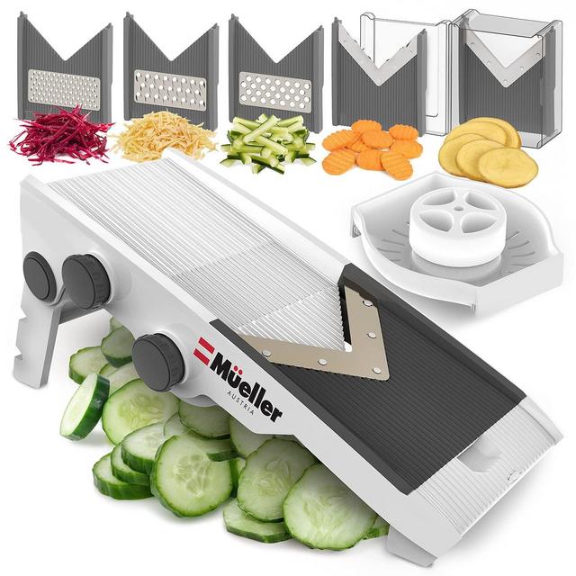 Multi Blade Adjustable Mandoline Cheese/Vegetable Slicer