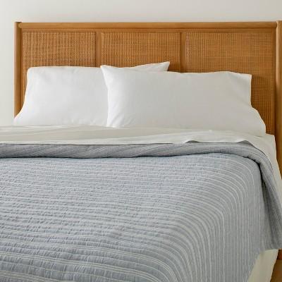 Alternating Stripe Matelassé Coverlet - Hearth & Hand™ with Magnolia