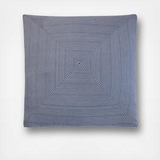 Nicole Mitered Stripe Throw Pillow