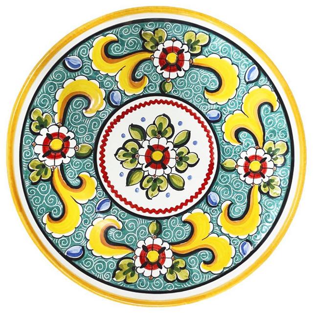 13 inch Valencia Turquoise Serving Platter