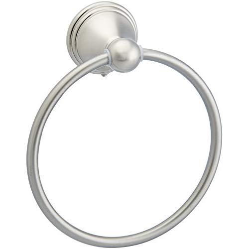 AmazonBasics AB-BR807-SN Towel Ring, Satin Nickel