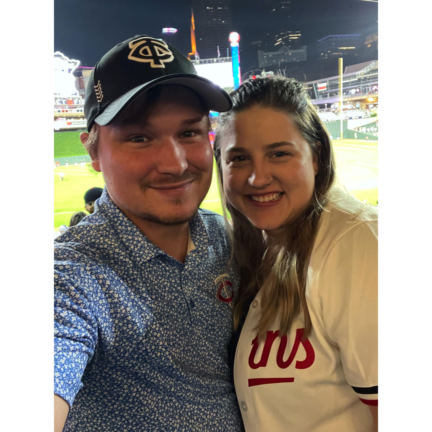 First Twins Game together