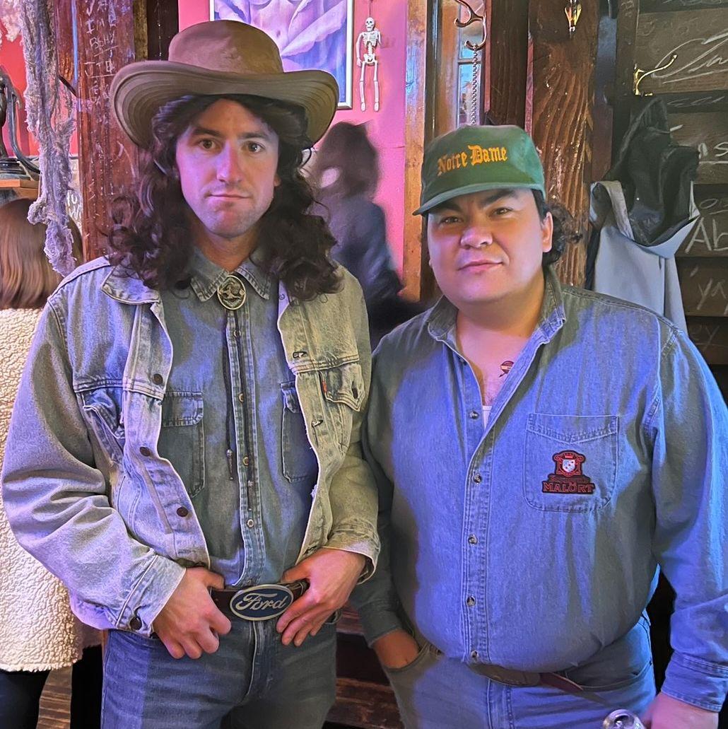 Brian and his cousin, Tommy, at Brian's 30th birthday party. Alex isn't pictured because she brought her boyfriend at the time and it upset Brian.