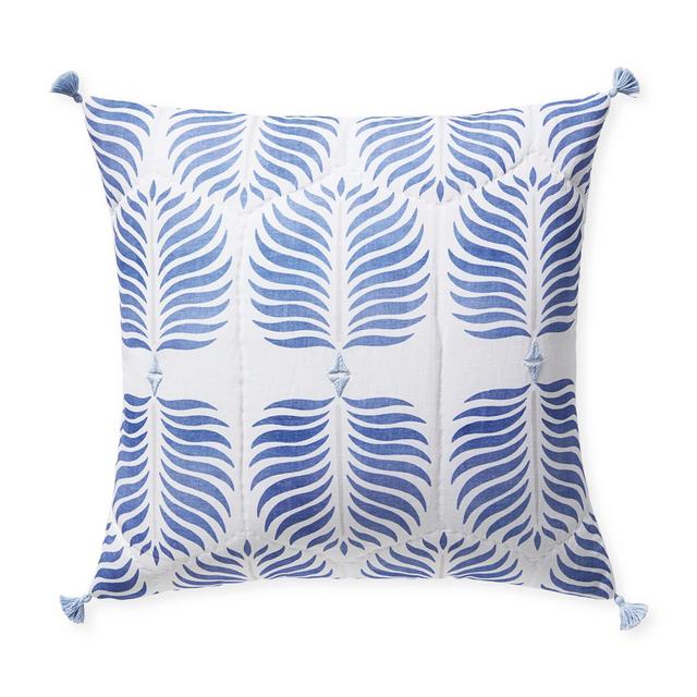 Granada Shams, (Euro, French Blue), Serena and Lily