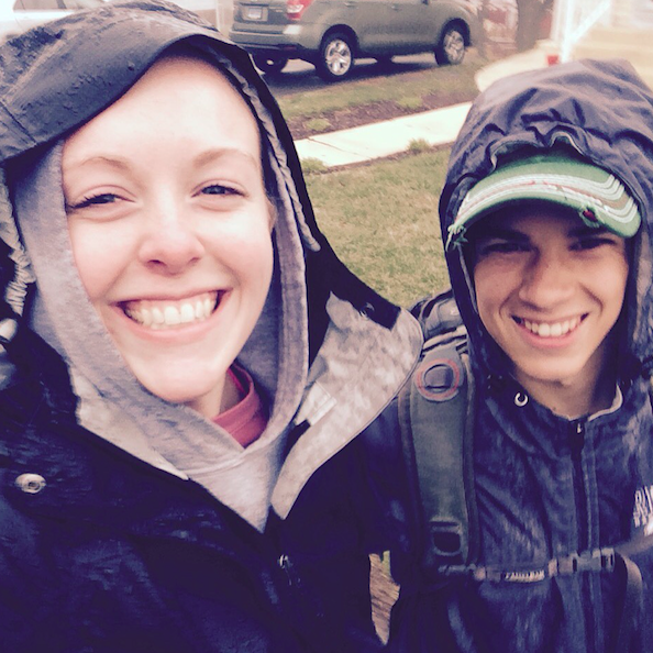 Elise's first 20 mile Good Friday walk
