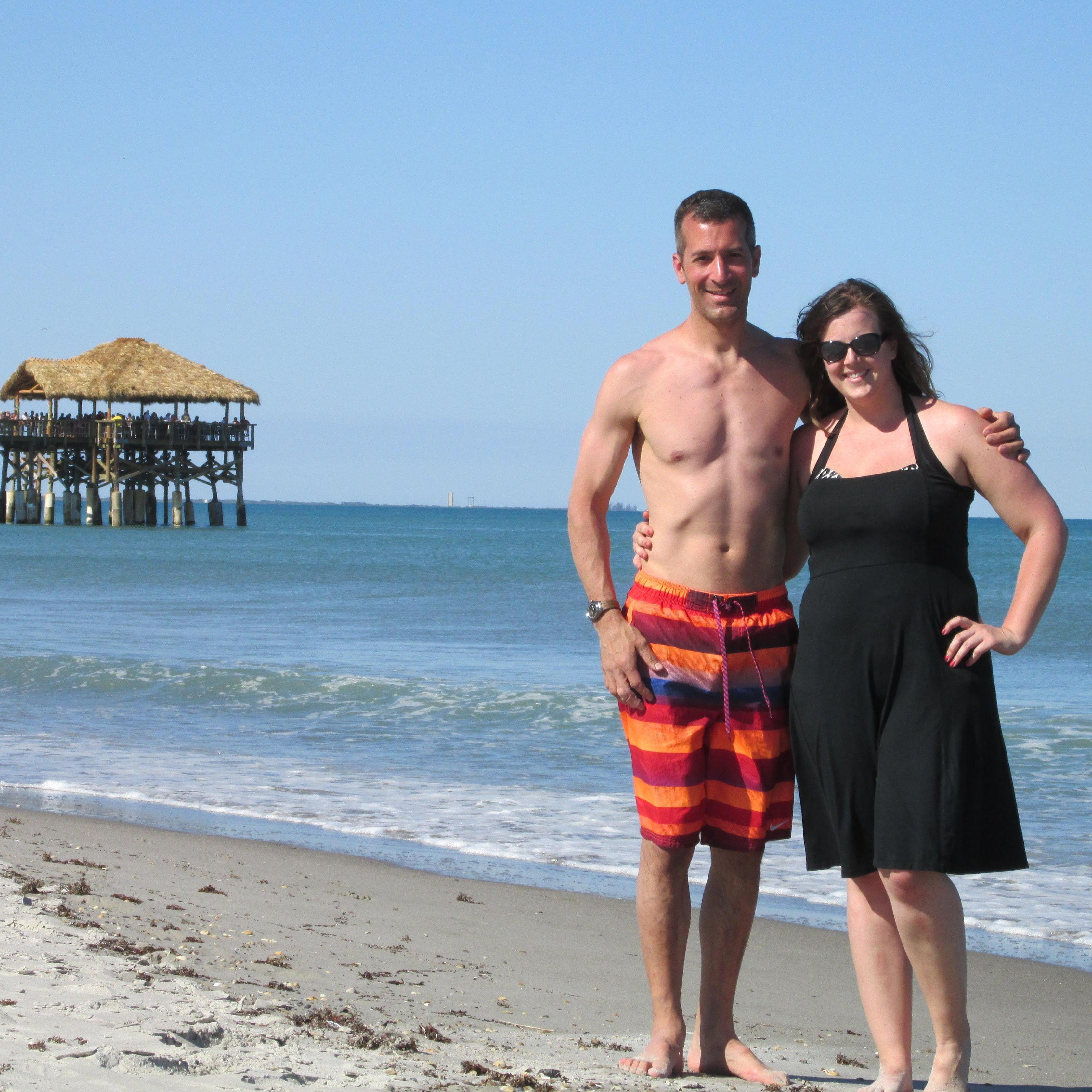 Our first trip together...we were not a couple yet...just friends in Florida for a respiratory Conference...some fun too! Alicia asked Mark out on the flight home and now here we are!
