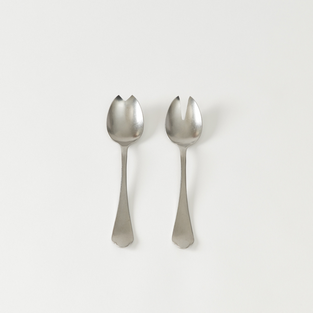Dolcevita Vintage Pewter Salad Set
