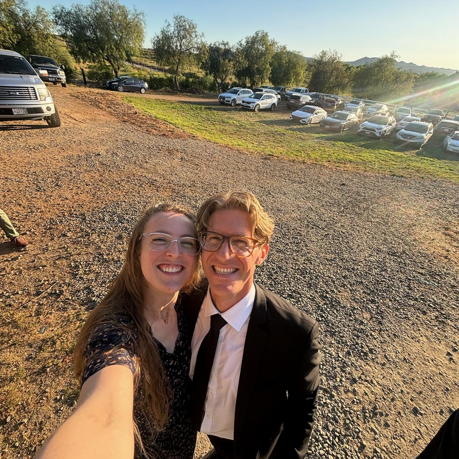 first day in CA together