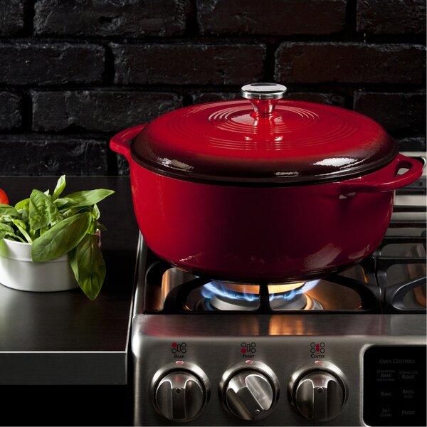 Lodge Non-Stick Cast Iron Round Dutch Oven