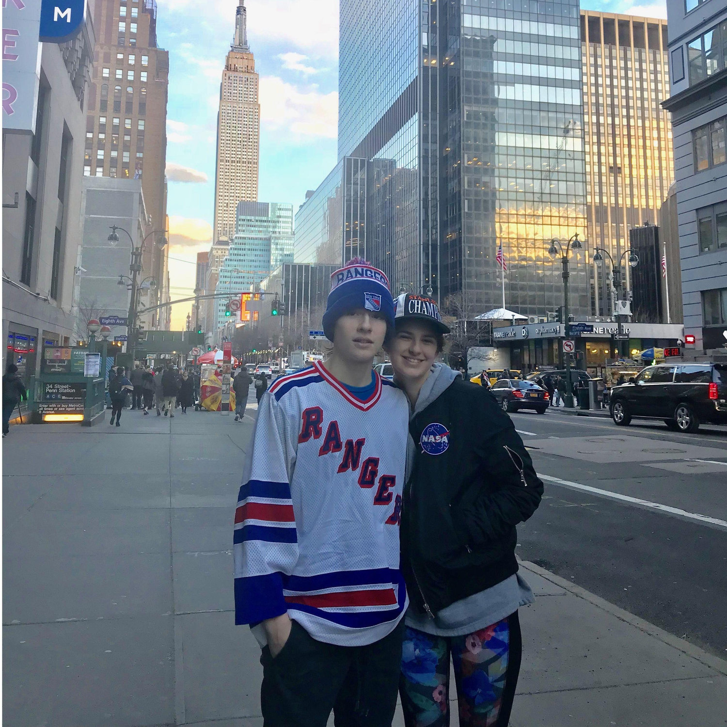 First rangers game together