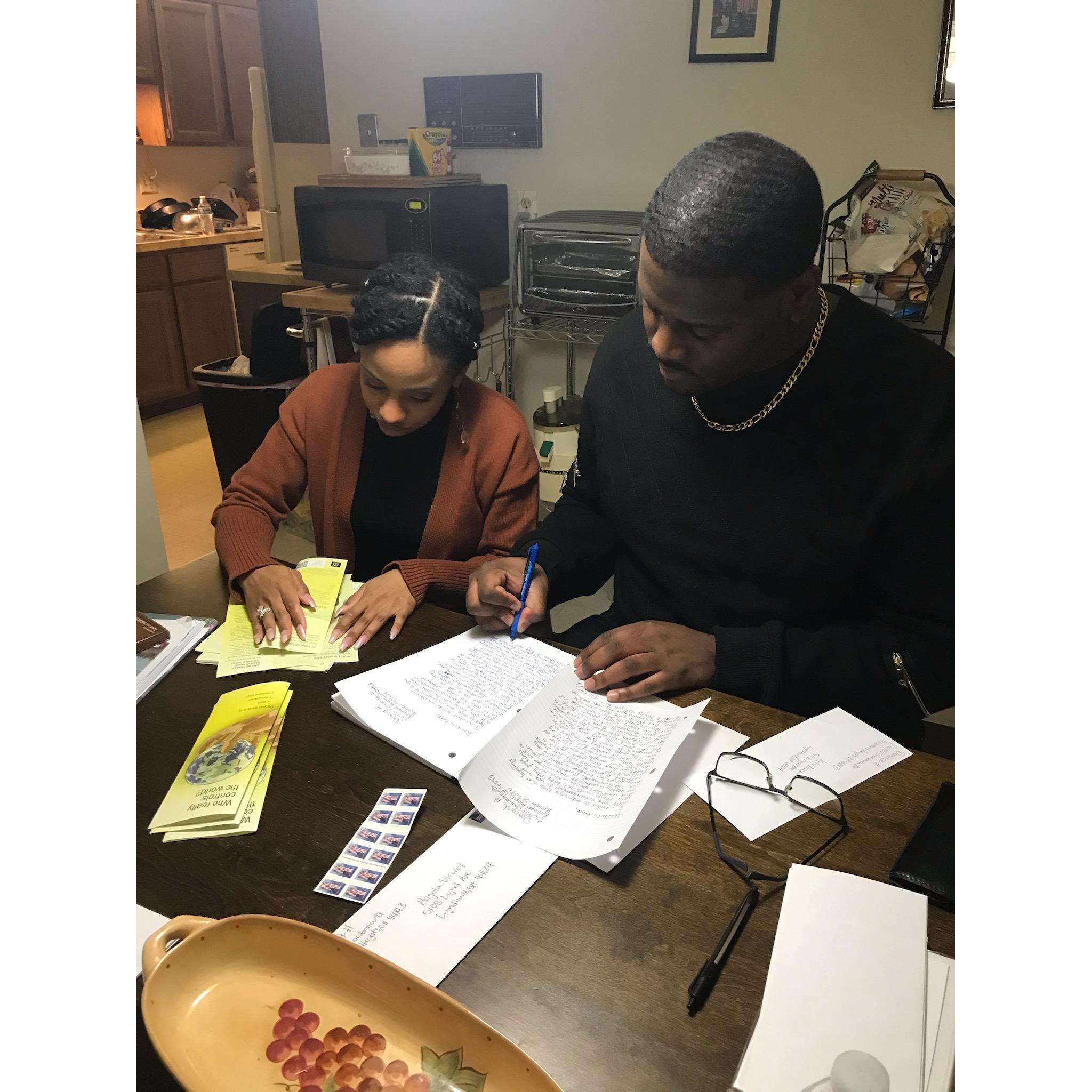 Working together in the ministry