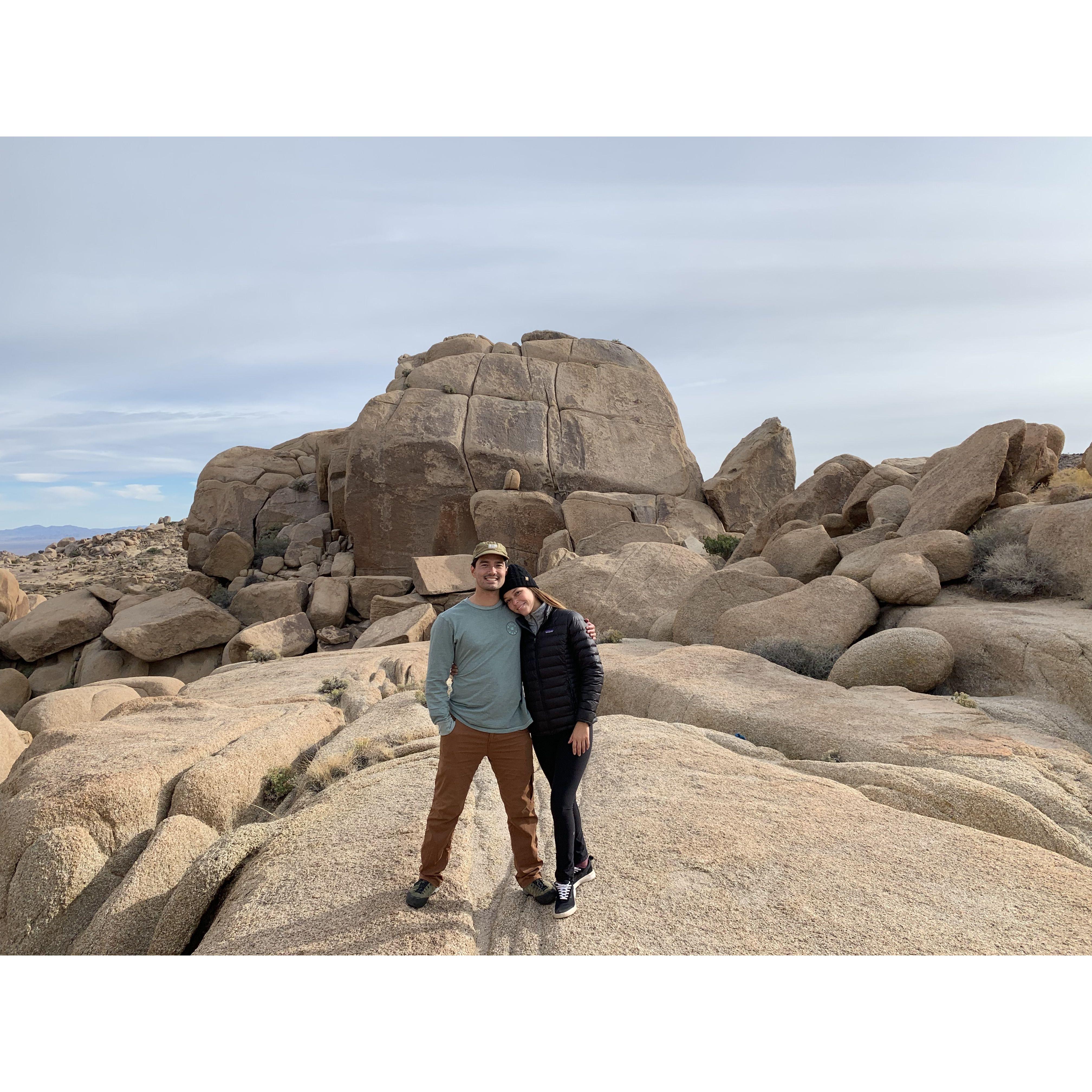 Joshua tree camping
