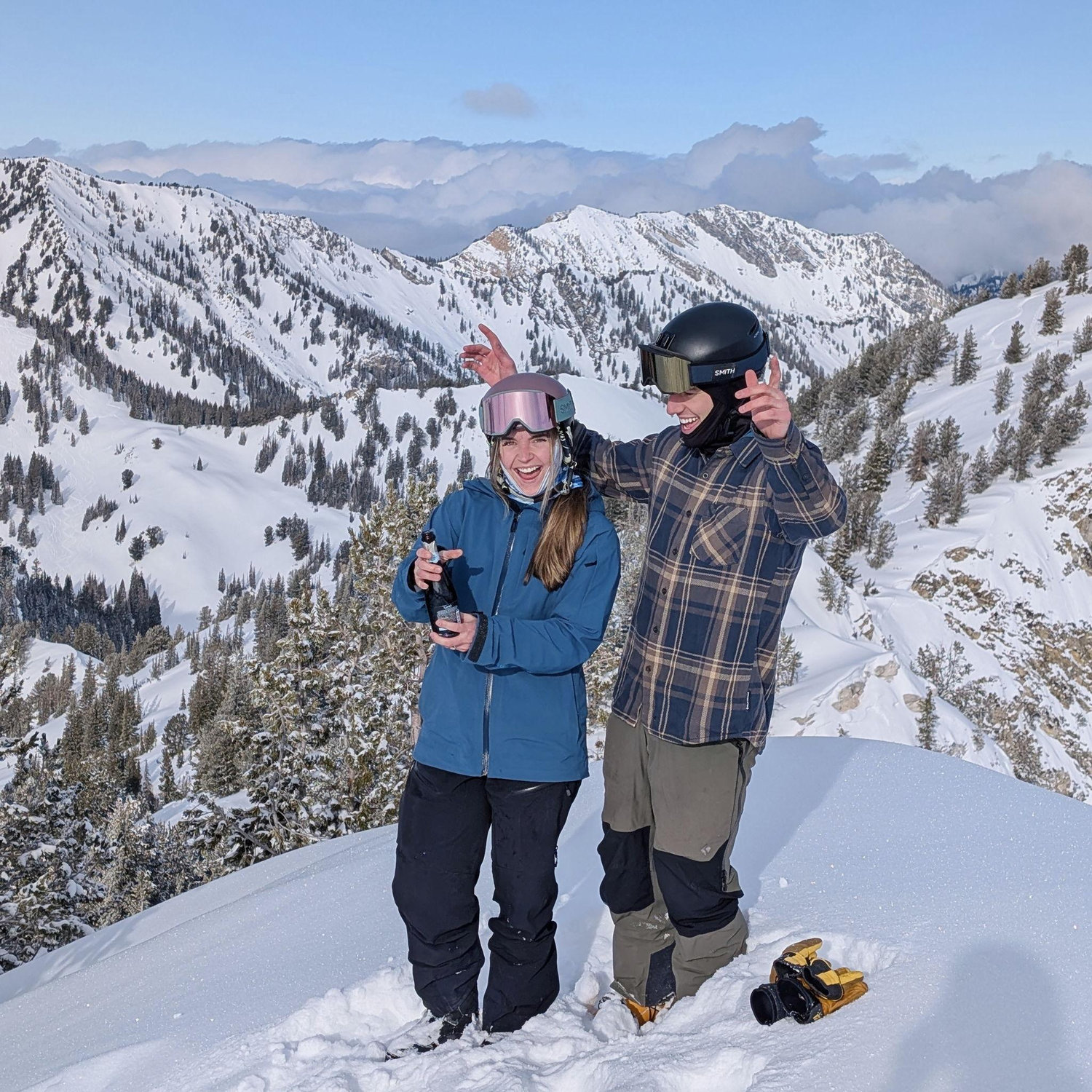 There's a lot to celebrate when you get to marry your bestfriend