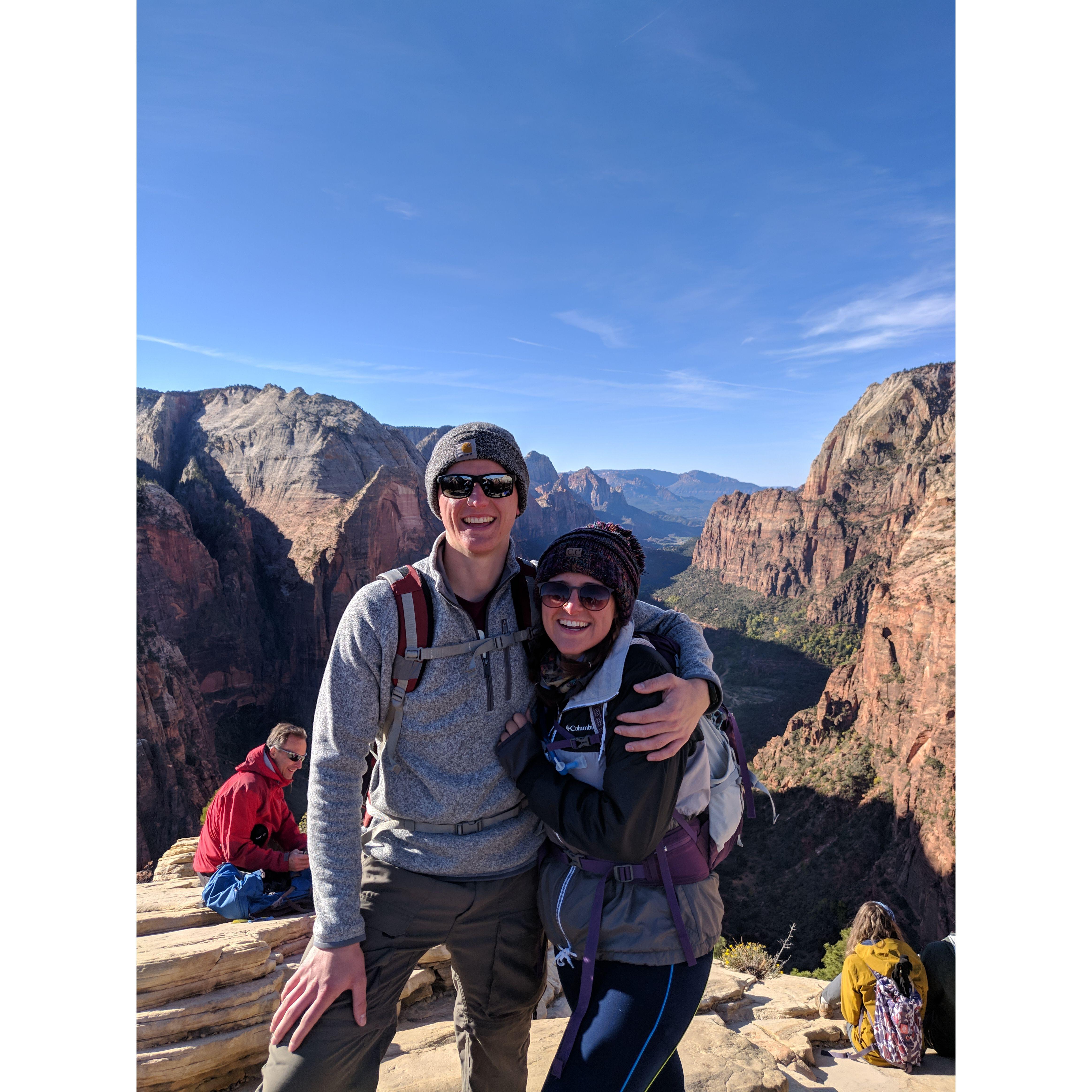 Angel's Landing, Zion National Park, UT - October 2021