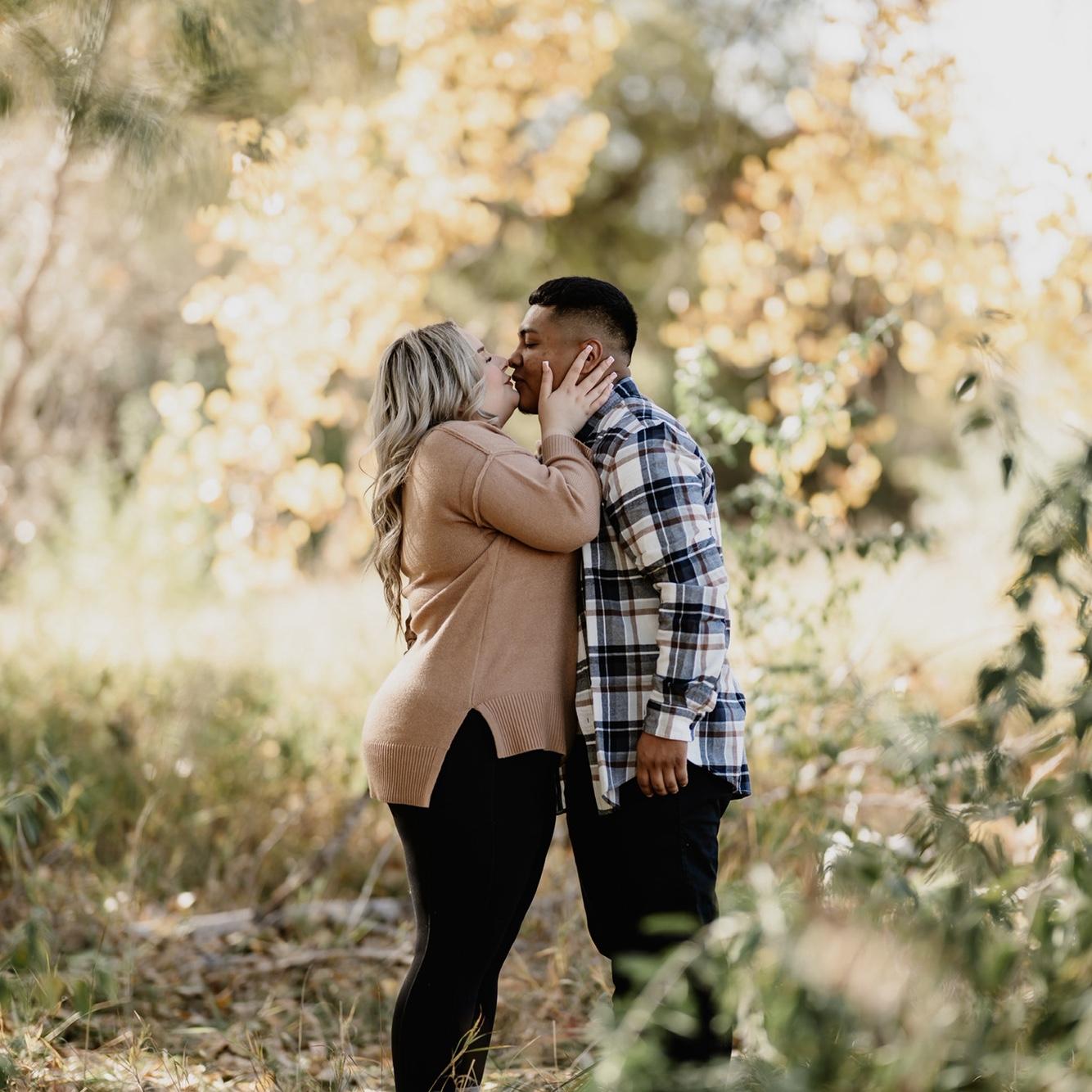 first time taking professional pictures together