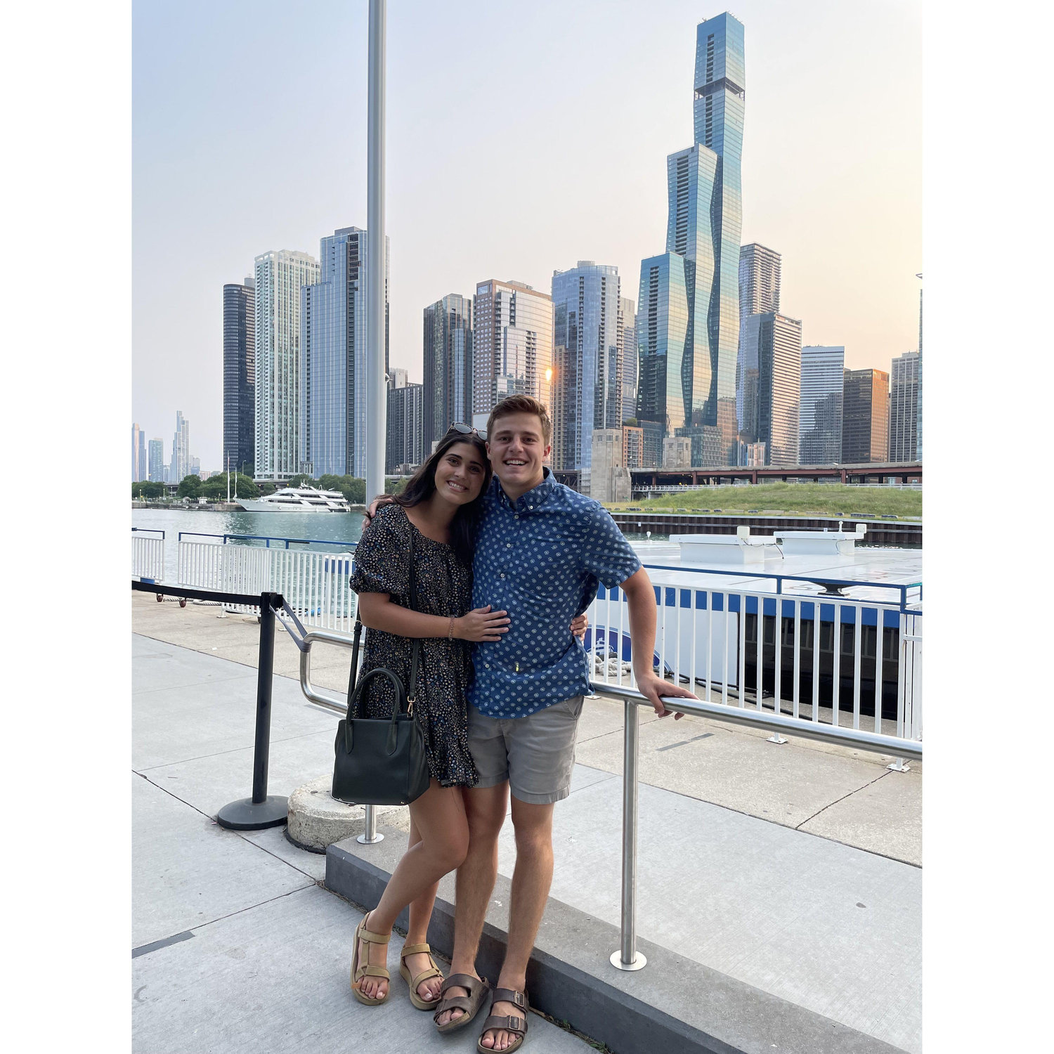 Our first vacation to Chicago, IL in the summer of 2021.