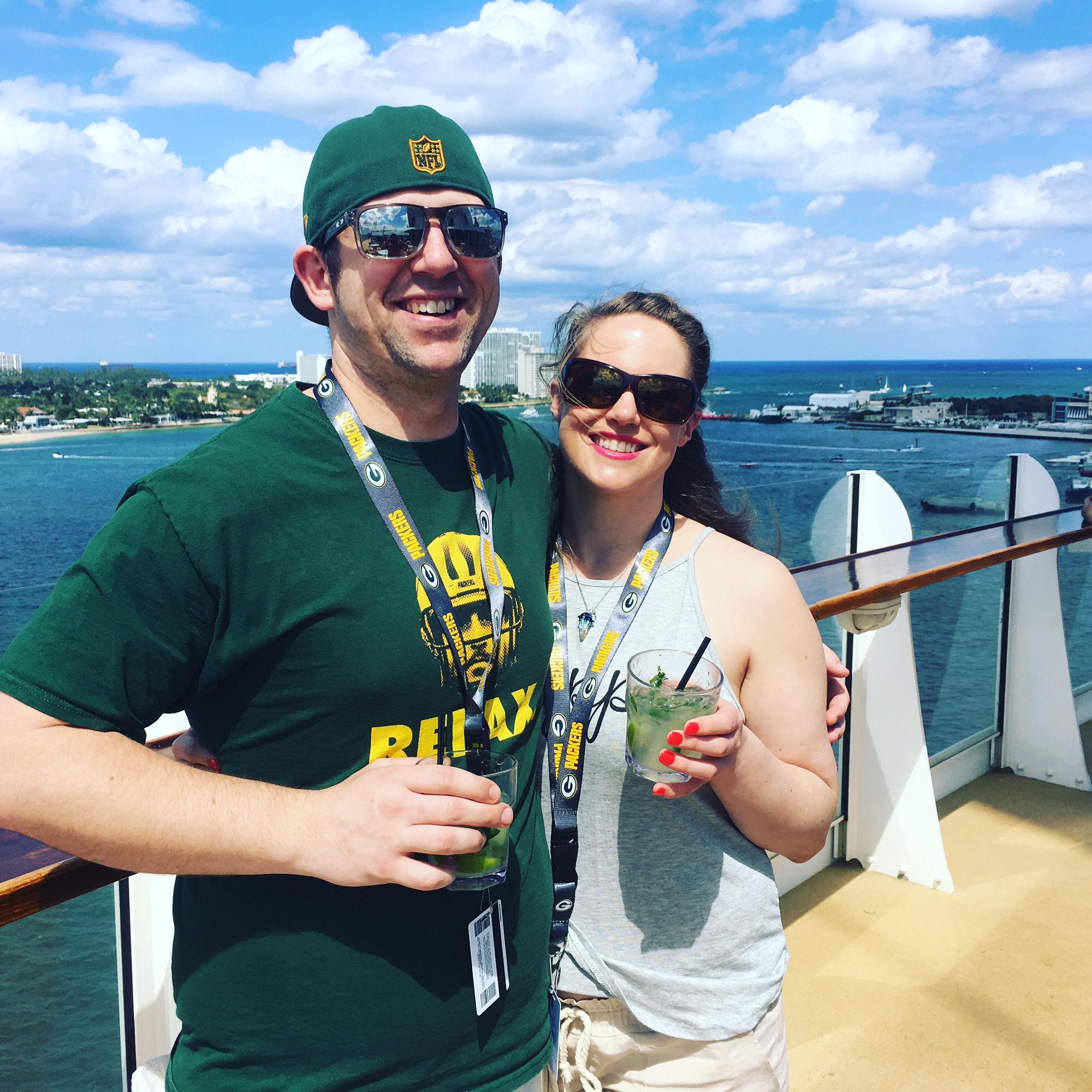 Our first cruise together