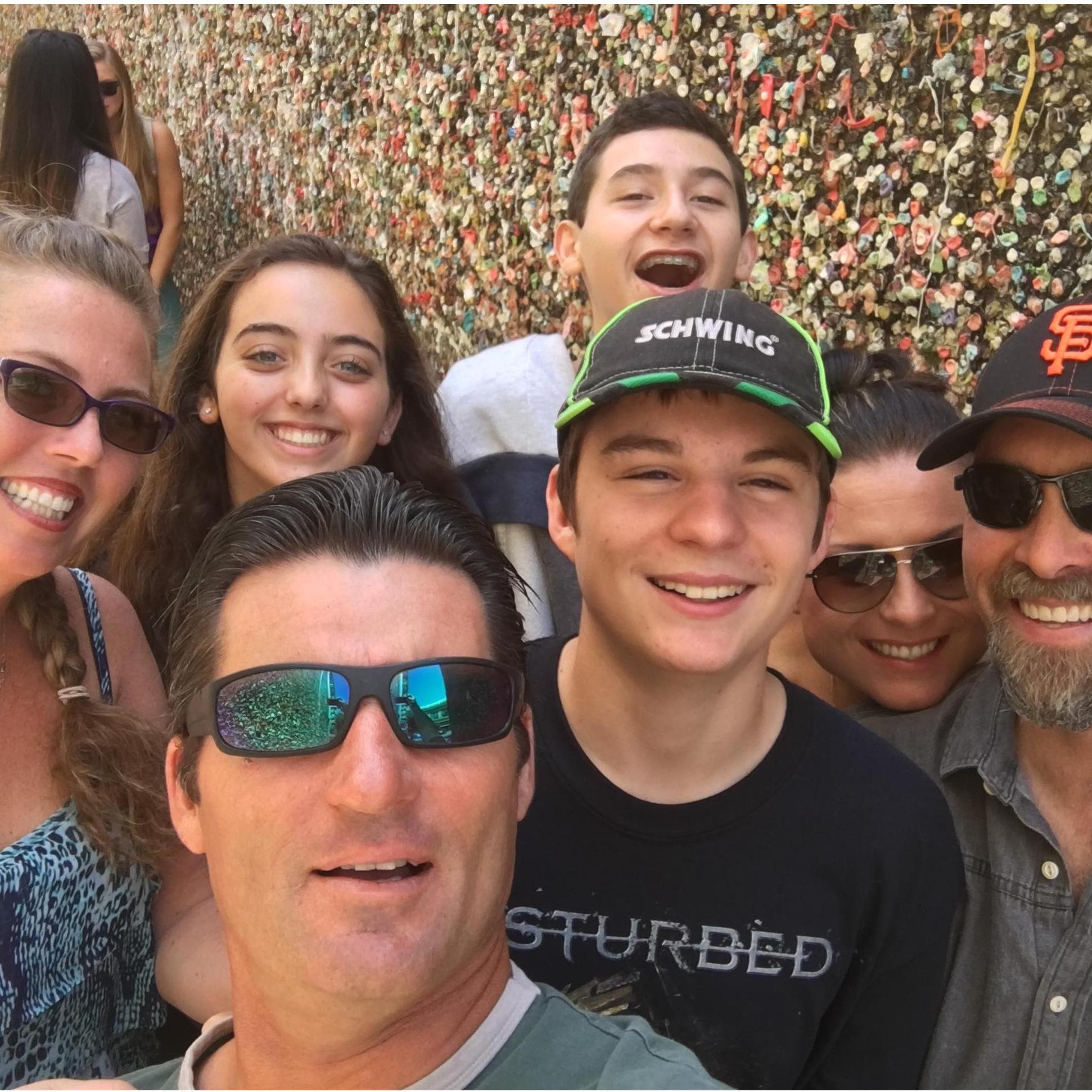 One more trip to Paso Robles later that same month to see Brandon off before Russia - August of 2016