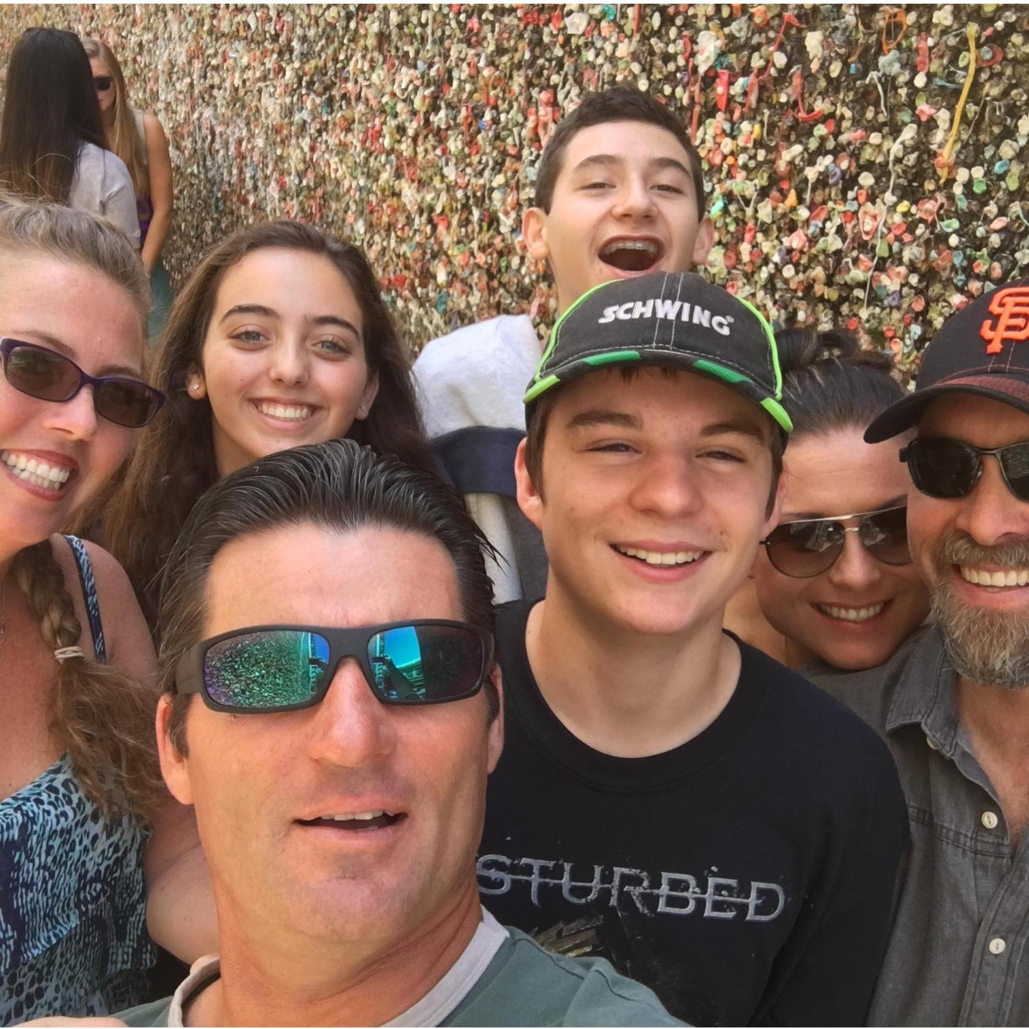 One more trip to Paso Robles later that same month to see Brandon off before Russia - August of 2016