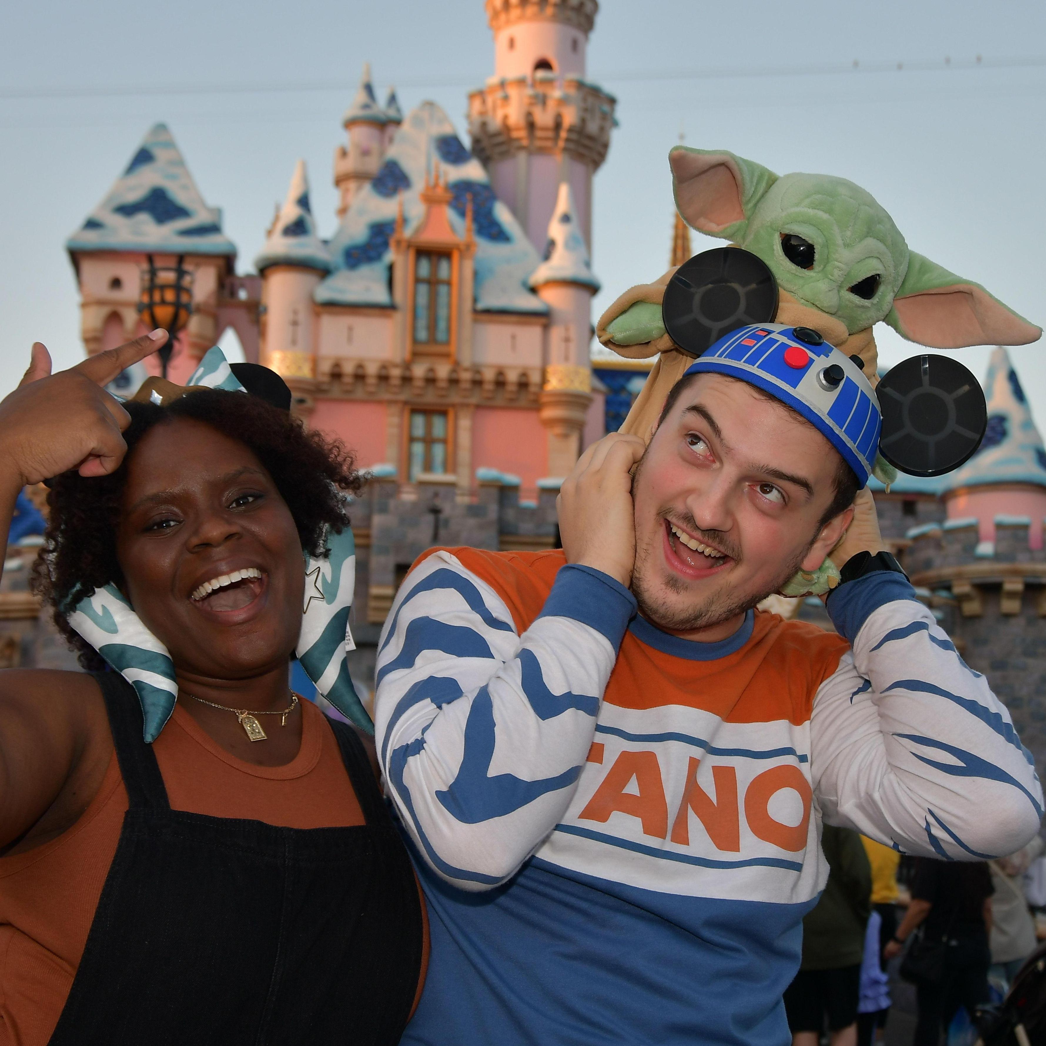 It's hard to go to Disneyland with a baby