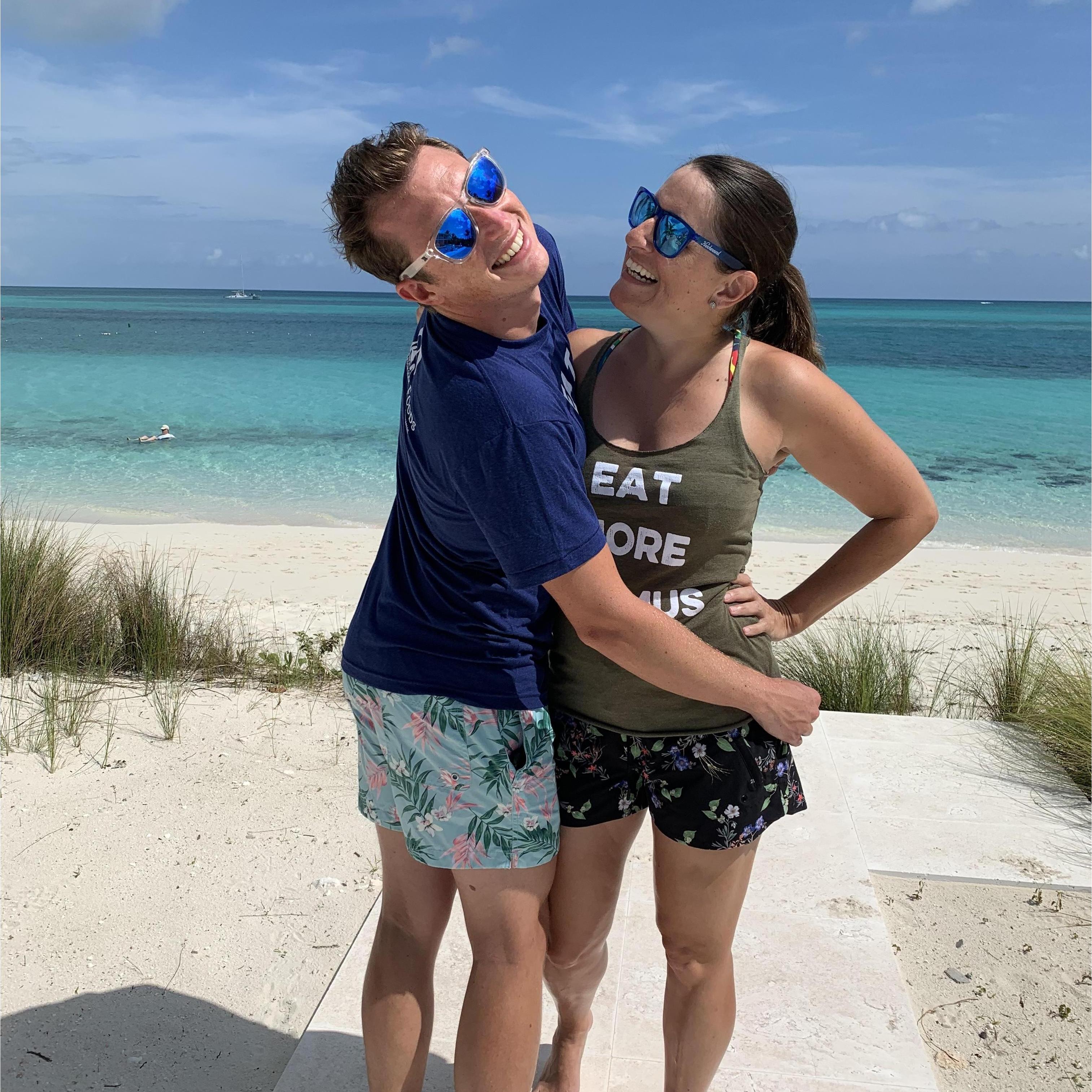 Our photo shoot for Mammoth Foods in the Turks & Caicos, June 2019