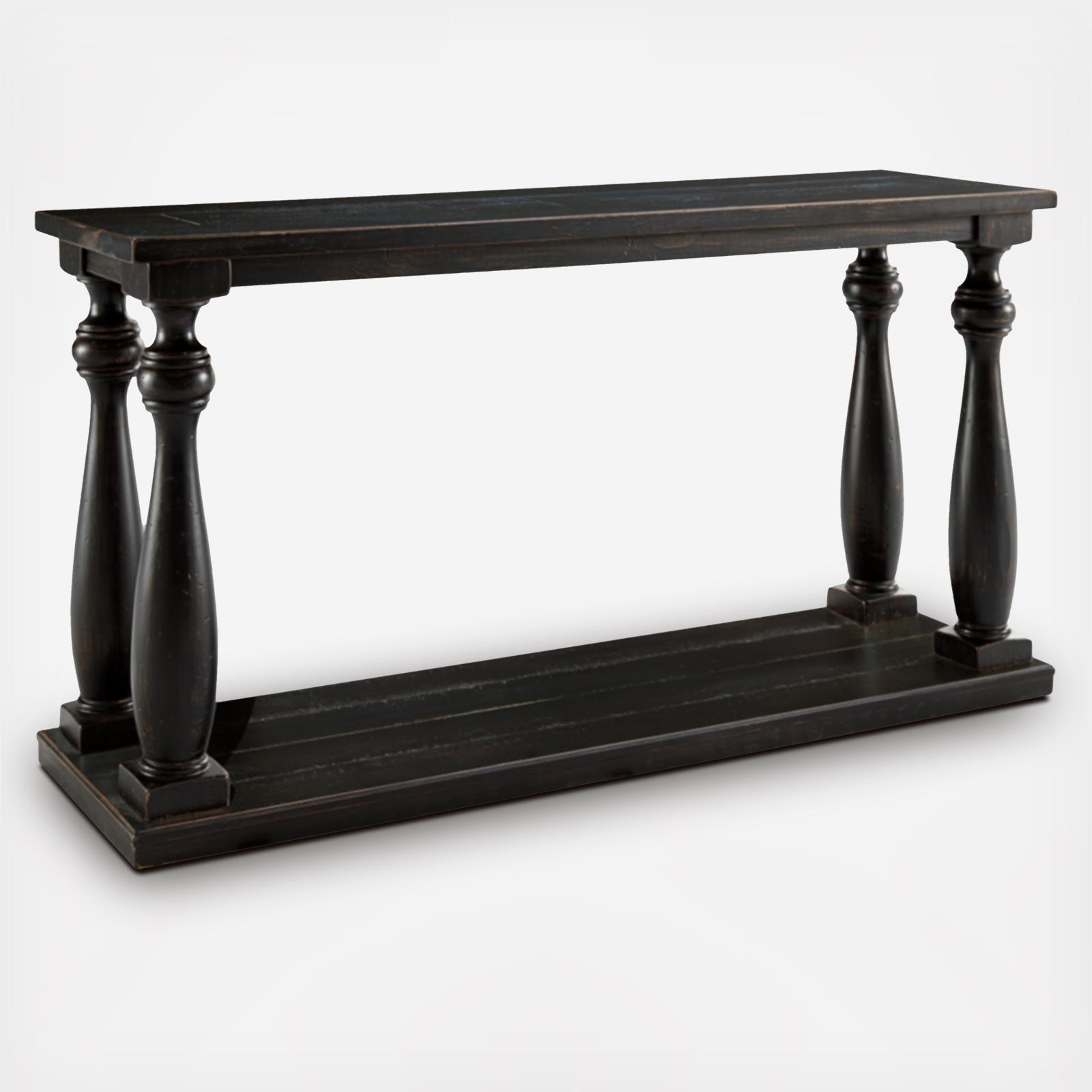 Ashley Furniture, Mallacar Sofa/Console Table Zola