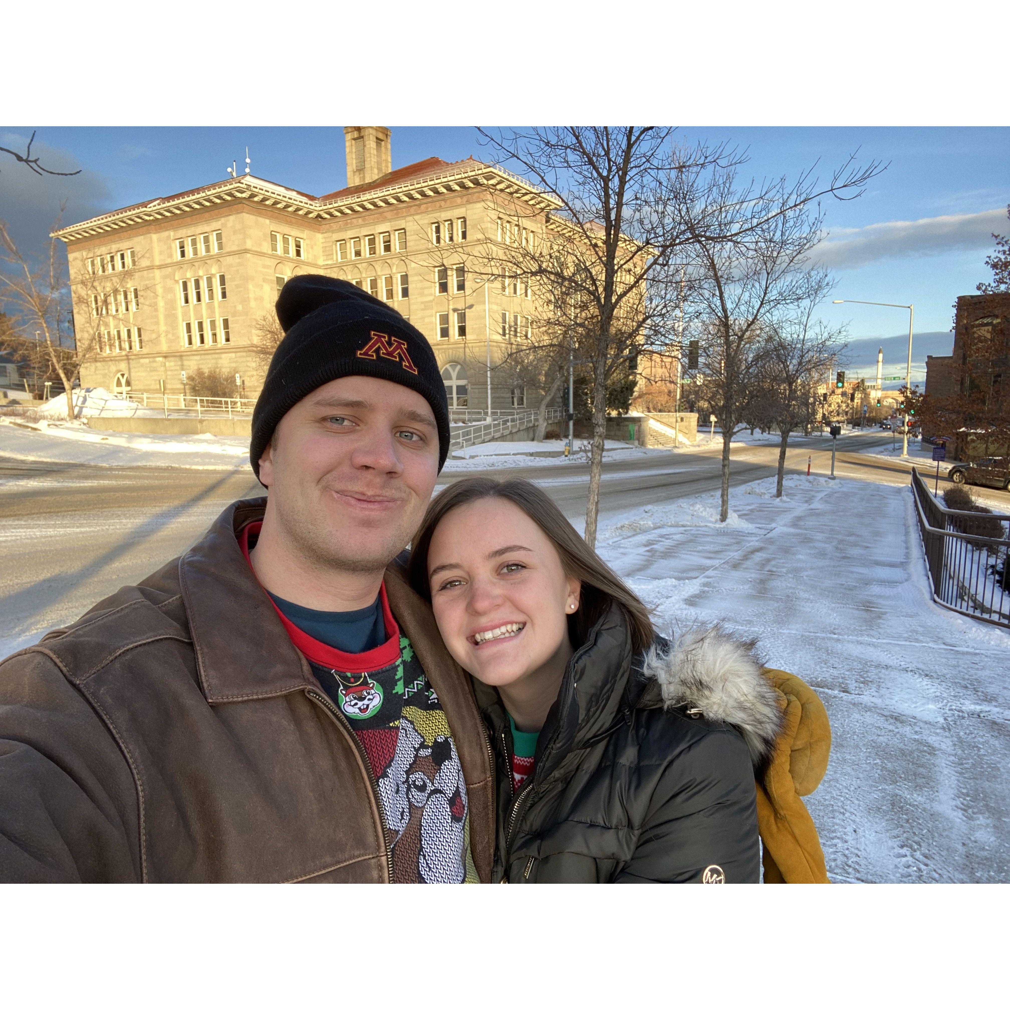 December 2021 - Christmas in Helena with Noah's family