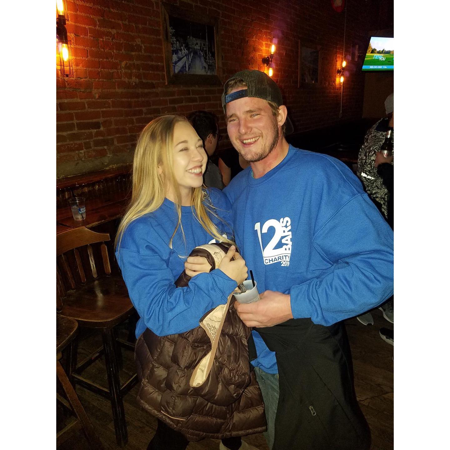 The first photo together!