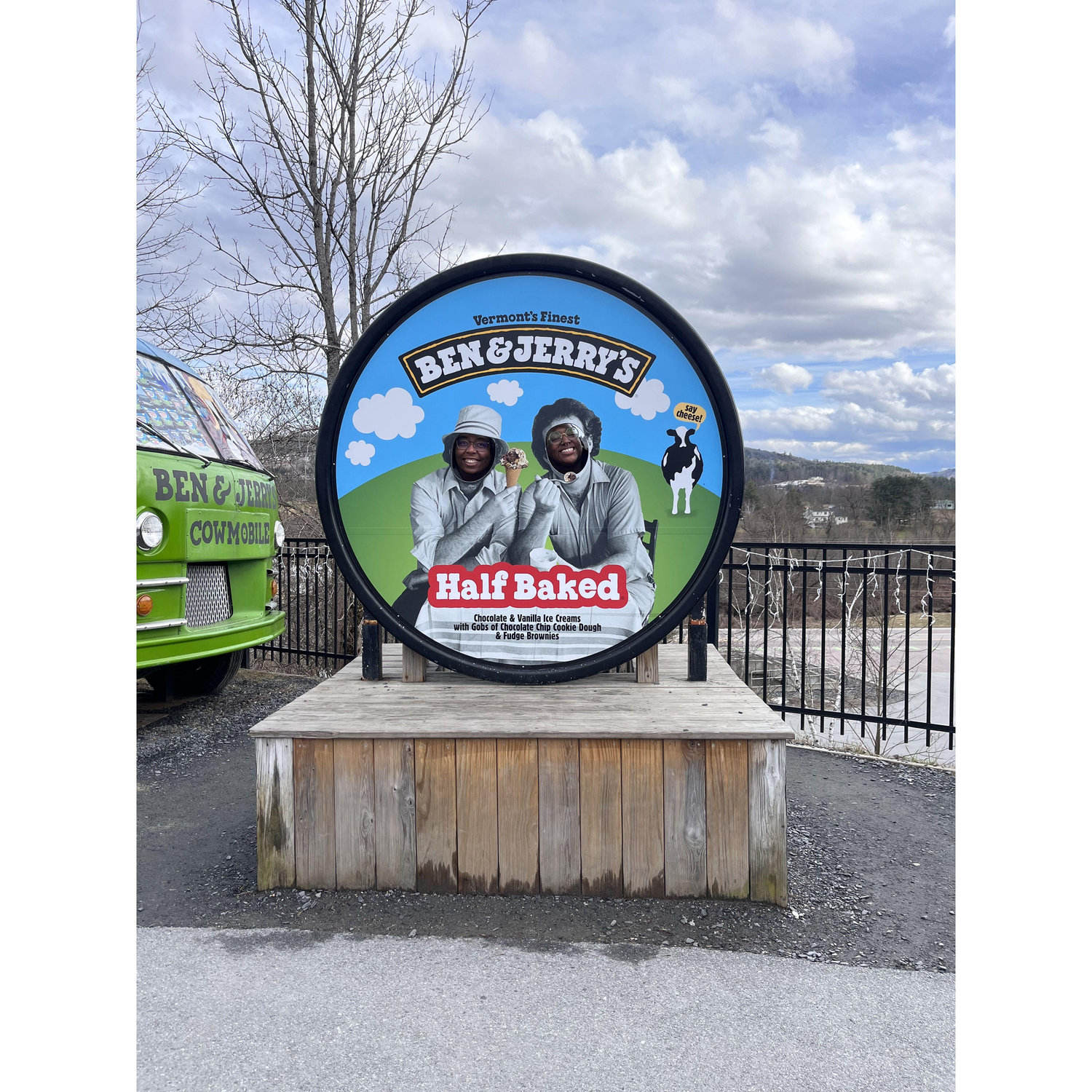 During our first roadtrip to VT, we went to the Ben and Jerry factory!