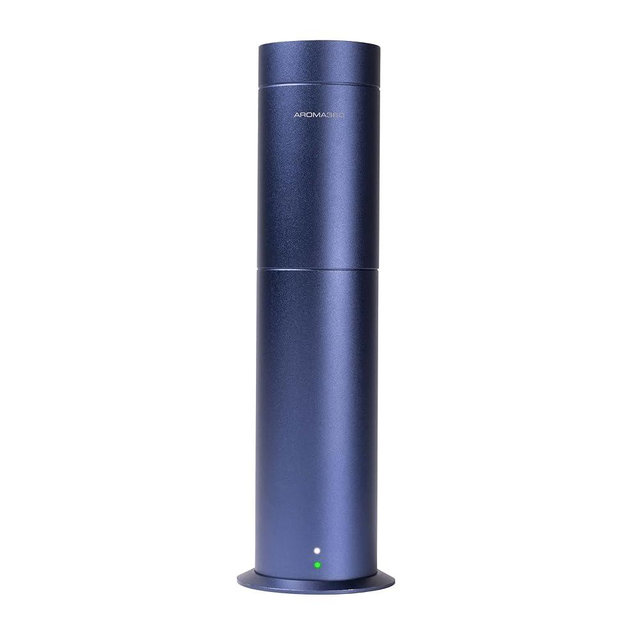 Aroma360-Mini Pro Scent Diffuser-Aroma Diffuser for Essential Oils-Cold-Air Diffusion-600sq.ft. Coverage-Waterless Air Diffuser-Blue-Works Exclusively with Pro Pod Bottles