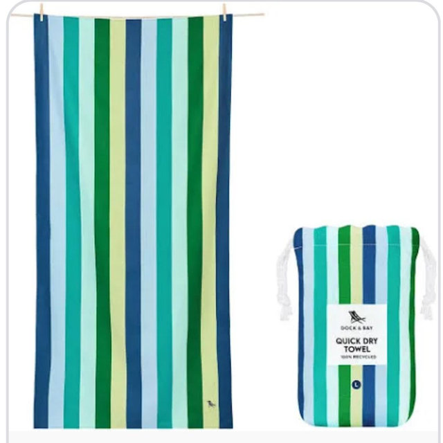 Dock & Bay Quick Dry Towel - Cool Lagoon