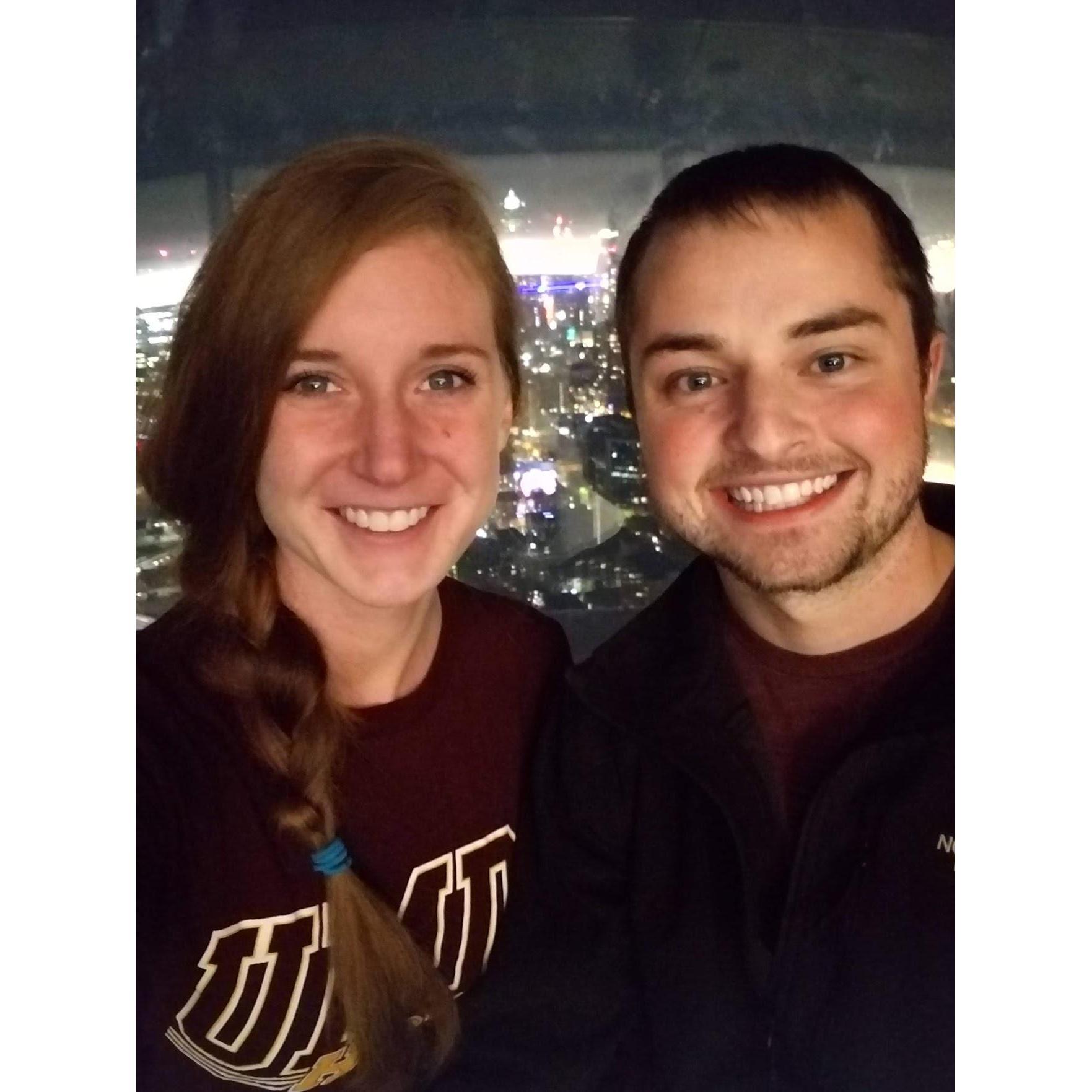 Inside the Stratosphere in Seattle, October 2018