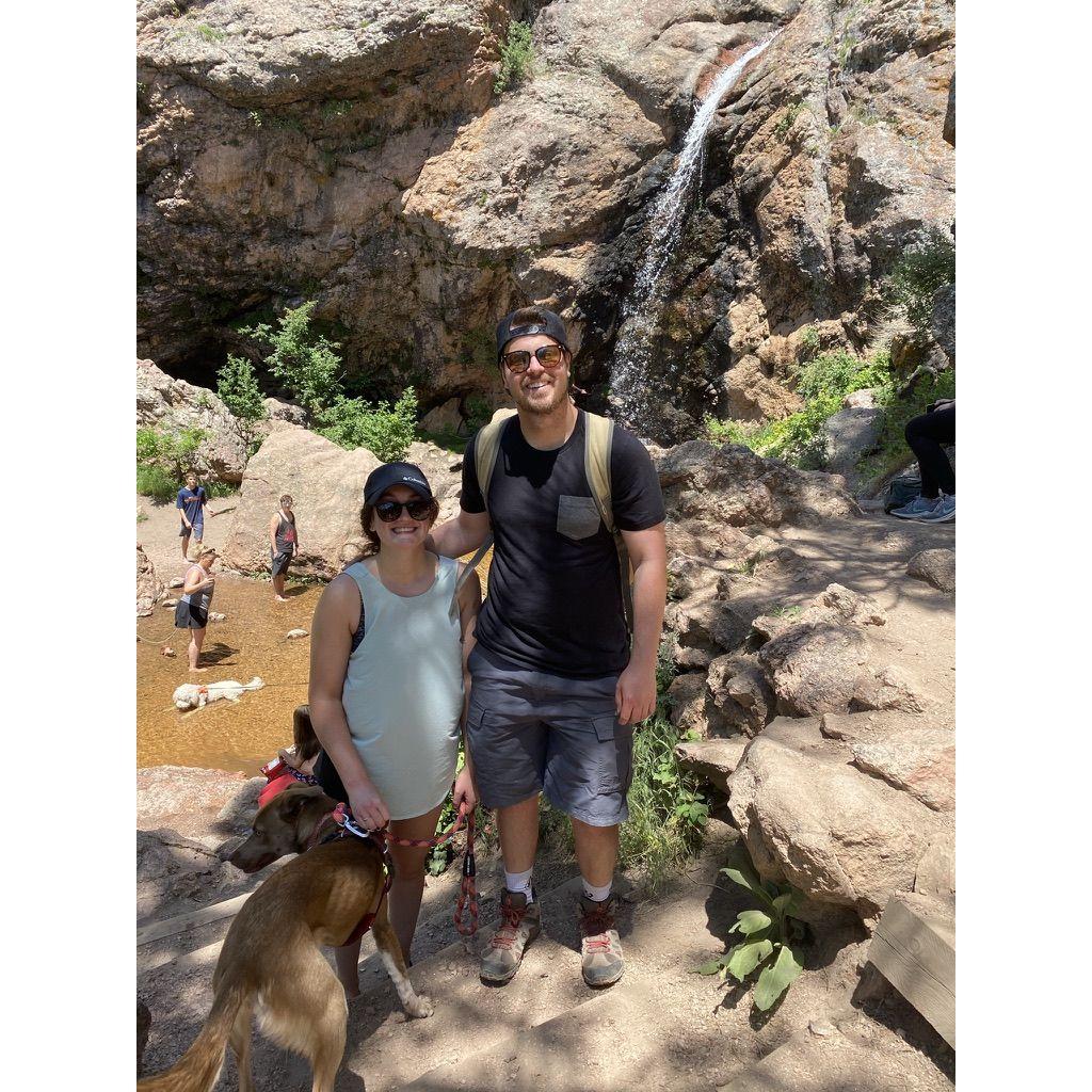 Took Mocha on a quick hike in FoCo in 2021.