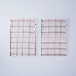 Nordic Ware Copper-Plated Cooling Rack (Set of 2) for Baking and Cooking