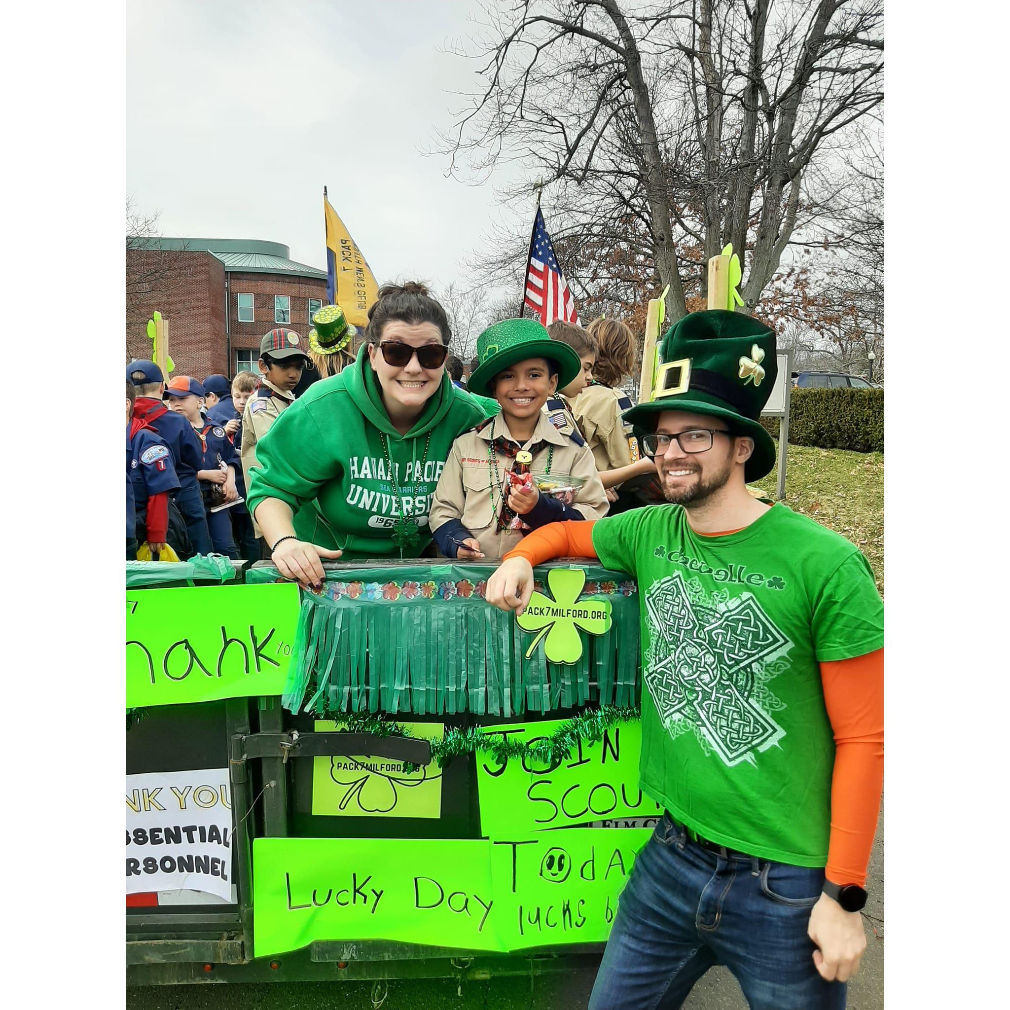 St. Patrick's Day Shenanigans with Pack 7 Cub Scouts