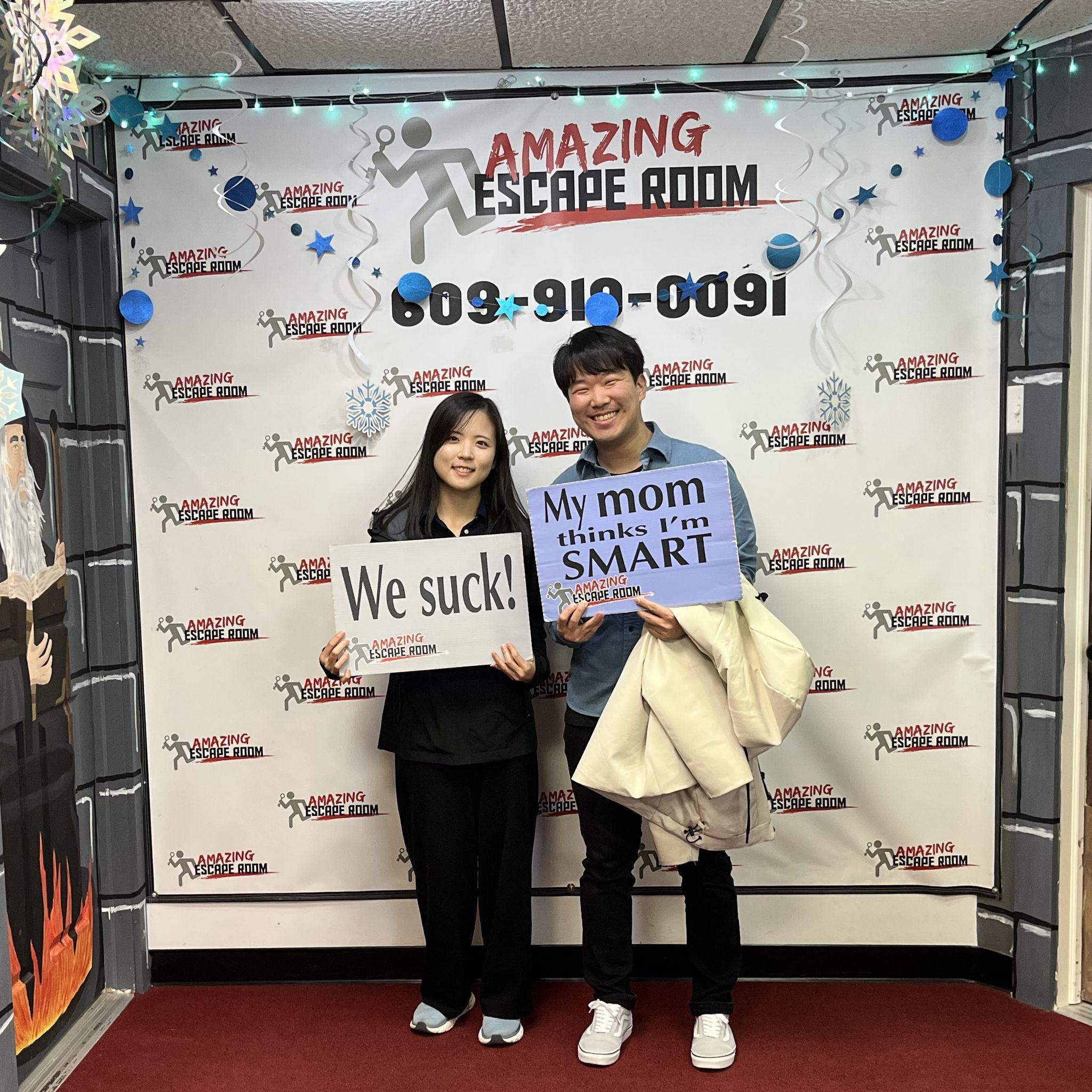 Escape Room #first attempt #almost escaped #Princeton