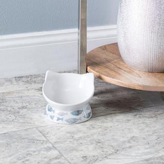 Oscar Tilt Cat Bowl, Set of 2