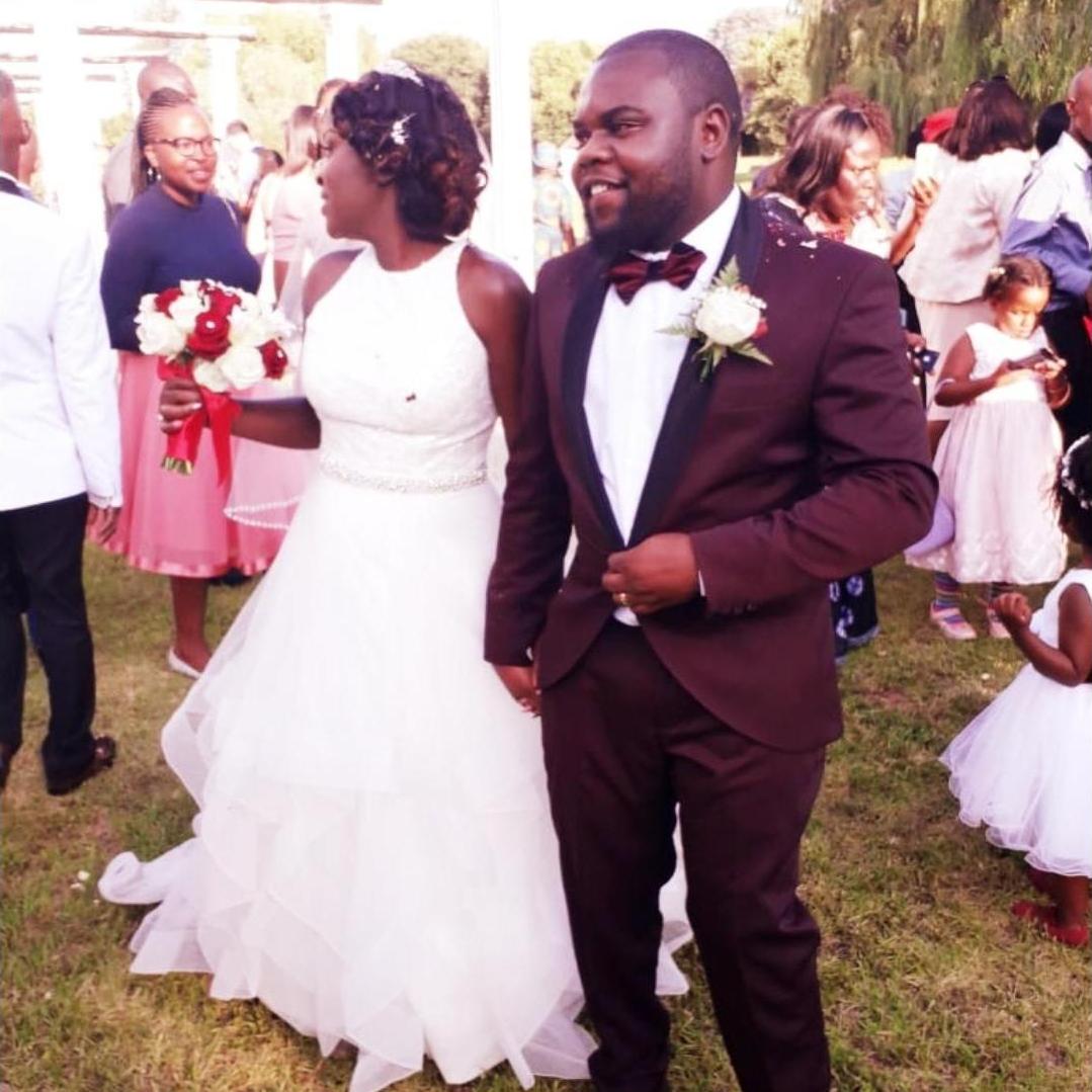 Bride's Sister and her husband - Rachel and Nesbert